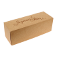 BOITE BÛCHE KRAFT JYS FÊTES 25X11X1/25