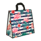 SAC CABAS PP FLAMANTS ROSES 440+200X400MM/125