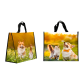SAC CABAS PP ANIMAUX 440+200X400MM/125