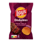 LAYS ONDULEES BBQ STEAK 120G/16