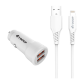 KIT CHARGEUR VOITURE USB A-L/5