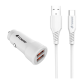 KIT CHARGEUR VOITURE USB A-C/5