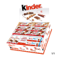 KIT BARRES CHOCOLATEES KINDER BOX X48