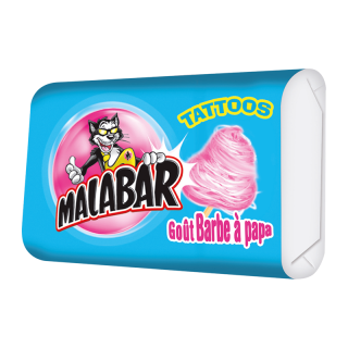 BONBON BARBE A PAPA MALABAR BOITE CARTON/200