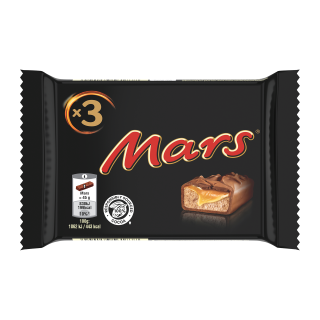 MARS TRIPACK BARRE CHOCO 135G/34