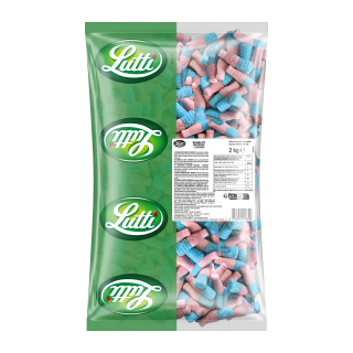 BONBON BUBBLIZZ ORIGINAL LUTTI SACHET VRAC 2KG/1