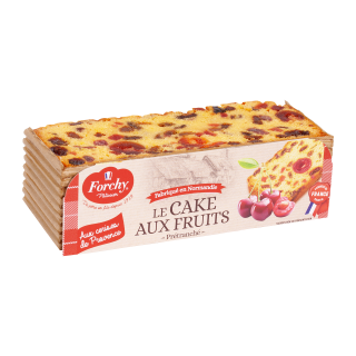 CAKE AU FRUITS 4 TRANCHES FORCHY ETUI 275 G / 6