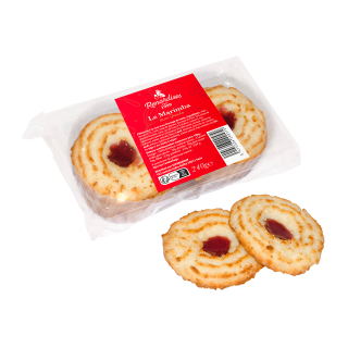 MARIMBA COCO ET FOURRAGE AUX FRUITS ROUGES LES RENARDISES BARQUETTE 240 G / 12