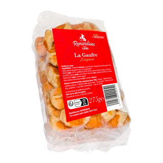GAUFRES LIEGEOISES NATURE LES RENARDISES 5 PIECES SACHET 275 G / 12