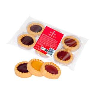 TARTELETTES AUX FRUITS LES RENARDISES BARQUETTE 300 G / 12