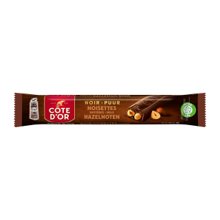 CHOCOLAT NOIR NOISETTES ENTIÈRES CÔTE D'OR BARRE 45G /32