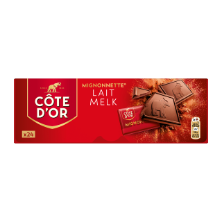 CÔTE D'OR MIGNONNETTE CHRISTMAS COCOLAT LAIT COTE D'OR  BOITE CARTON 240G /12