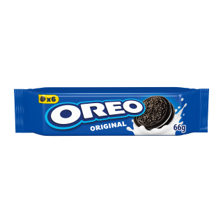 OREO POCKET BISCUITS CACAOTÉS FOURRÉS GOÛT VANILLE PAR 6 OREO ETUI  66G /20
