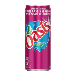 OASIS ONE PIECE POM CASS FRAMB SLIM CAN 33CL/24