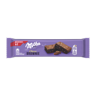 BROWNIE INDIVIDUEL GATEAU CHOCOLAT X2 MILKA ETUI 50G /24