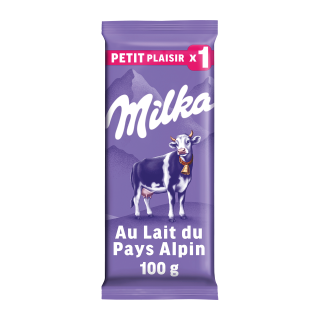 CHOCOLAT AU LAIT MILKA TABLETTE 100G /24