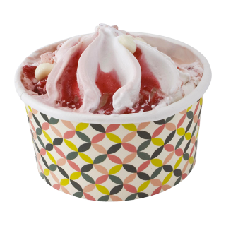 POT À GLACE KRAFT BLANC 3OZ - 70X58X41 MM - 9 CL