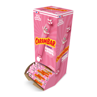 BONBON BARBE A PAPA CARAMBAR BOITE CARTON /180