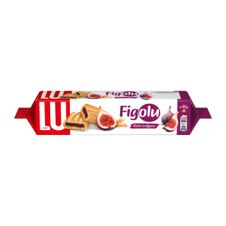 FIGOLU BISCUITS SABLÉS FOURRÉS AUX FIGUES LU BOITE CARTON 192G /28