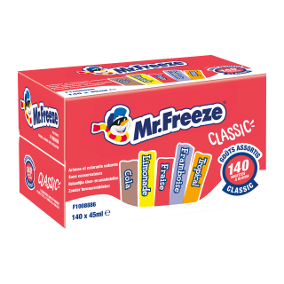 MR FREEZE CLASSIC ASSORT 45ML C/140