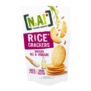 CRACKERS SEL VINAIGRE N.A! SACHET 85G/12