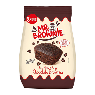 BROWNIES CHOCOLAT X8 MR BROWNIE SACHET 200 G / 12