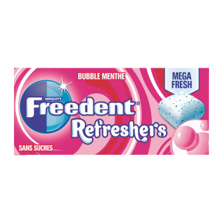 FREEDENT REFRESHERS BUBBLEMINT 18G/24