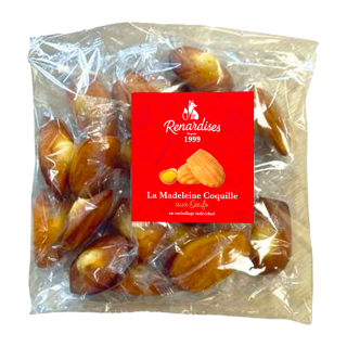 MADELEINES NATURE LES RENARDISES EMBALLAGES INDIVIDUELS 20 PIECES SACHET 380 G / 9