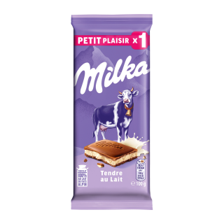 Tablette Milka Tendre lait 100g  /22