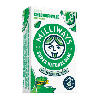 Milliways Gum Carton de 12 boîtes présentoir de 12 boîtes de 10