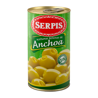 OLIVES SERPIS FARCIES ANCHOIS 130G