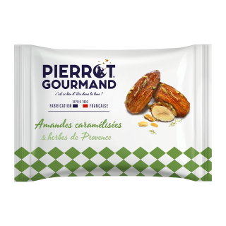 Amandes caramélisées herbes de Provence