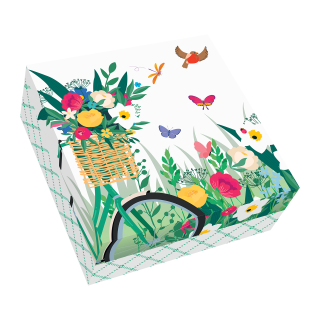 COLLECTION PRINTEMPS 2026 "JARDIN SECRET" LOT BTE HAUTEUR 5 CM