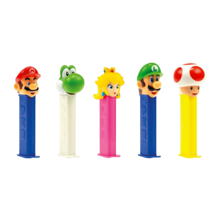 GADG PEZ + RECHARGE NINTENDO MARIO BTE/12