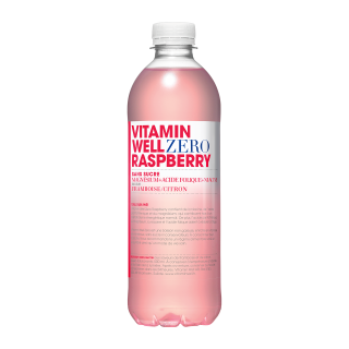 VITAMIN WELL ZERO RASPBERRY PET 50CL/12