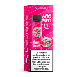 Wpuff Original Pod 600 - 1 batterie + 1 pod Fruits Rouges (1,7% nicotine) x10