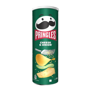 PRINGLES CHEESE ONION 165G/19