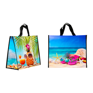 SAC CABAS PP PLAGE 440+200X400MM/125