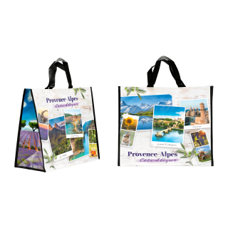 SAC CABAS PP PROVENCE ALPES 440+200X400MM/125