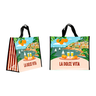 SAC CABAS PP DOLCE VITA 440+200X400MM