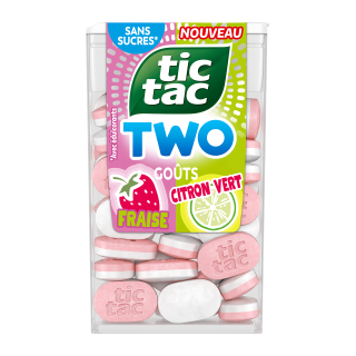 TIC TAC 2 FRAISE CITRON 38,5G/24
