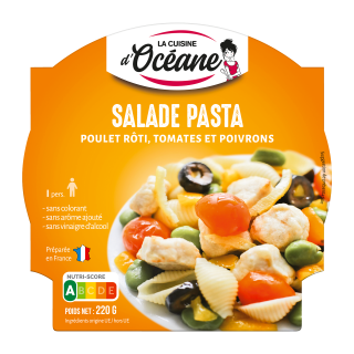 SALADE PASTA POULET RÔTI 220G/7