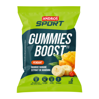 ANDROS SPORT GUMMIES MANGUE BANANE SCHT 30G/14