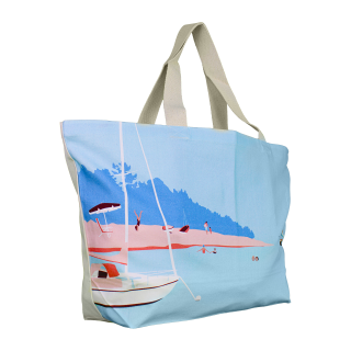 SAC COTON ODILE BATEAU 640+150X360MM/50