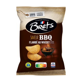 BRETS SAVEUR BBQ WISKY SS ALCOOL 125G/10
