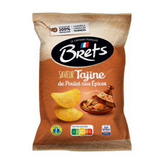 BRETS SAVEUR TAJINE POULET EPICE 125G/10
