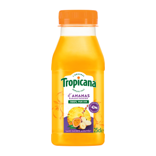 TROPICANA ANANAS BANANE PASS PET 25CL/12