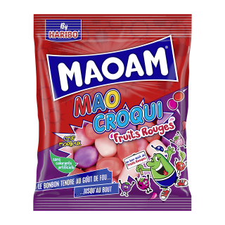 GELI HARIBO MAO CROQUI FRUITS ROUGES SCHT 120G/30