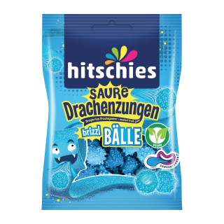 HITSCHIES MÉTÉORITES FRAMBOISE ACIDE 100G/12