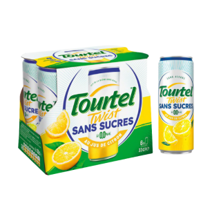 TOURTEL TWIST SS CITRON SCAN 33CL PCK6/4